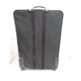 Large Rolling Suitcase with Multiple Compartments