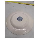 Liberty Blue Independence Hall Staffordshire Plate Made in England