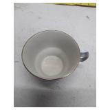 1978 Spencer Gifts Cup Collection Series 1 Teacup Blue and White