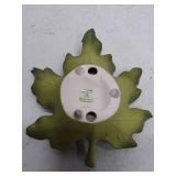 PartyLite Green Leaf Candle Holder