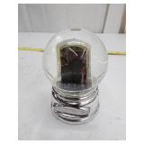 Glass Snow Globe with Chrome Base and Pucture Holder