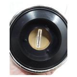 Glass Snow Globe with Chrome Base and Pucture Holder