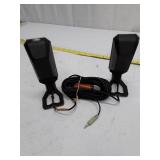 DAMAGED, Dell Computer Speakers with 3.5mm Audio Connection