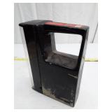 Eveready Flashlight Housing Case Black Red