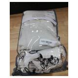 INOVADAY 100percent Blackout Curtains for Bedroom, Black Out Curtains 96 Inch Long, Clip Rings Linen Blackout Drapes, Thermal Insulated Room Darkening for Living Room, 2 Panels - Beige,W50xL96