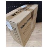 WEPSEN Mixing Bowls Set, 27PCS Stainless Steel Mixing Bowl with Lid Set, Large Nesting Bowls 7, 4.5, 3, 2.5, 2, 1.5QT, Measuring Cups and Spoons Baking Utensils Metal Bowl for Kitchen Prep