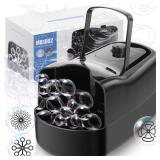 Beria Automatic Bubble Machine for Kids - 3 Size Bubbles, 2 Speeds, Outdoor Toys for Toddlers 1-3, Toys for 1 3 4 5 6 7 8 Years Old Boys Girls, Gift for Party Wedding Birthday Outside