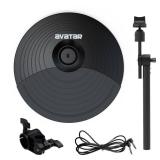 HXW 10\ Dual-zone Cymbal With Choke Universal Expansion Cymbal Bundle for Electronic Drum Setin