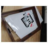 Abtgt 11x14 Canvas Floating Frame with 0.9\ Deep, Brown Floater Frame for Canvas Paintings with Adhesive, Vertical or Horizontal Wall Art frame for Prints Oil Painting Diamond Decor, 1 Pack.in