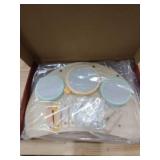 Kids Drum Set, Montessori Musical Instruments for Toddlers 1-3, Wooden Musical Toys for Baby 12-18 Months, Preschool Educational Xylophone Drum Kit, Birthday Gift for Boys Girls Ages 3+