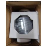 Dryer Duct Lint Trap, Metal Indoor Dryer Vent Box with 4inch 5FT Dryer Vent Hose, 2 Clamps, 2 Stainless Steel Mesh, Secondary Lint Trap for Electric Clothes Dryers -Complete Dryer Vent Cleaning System