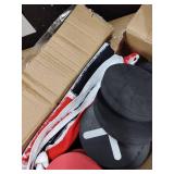 Swooc Games® - 2-in-1 Vintage Giant Checkers and Tic Tac Toe Game WMat (4ft x 4ft) - 100percent Machine-Washable Canvas - Giant Outdoor Games for Kids - Yard Game for Kids - Jumbo Lawn Set - Large Ch