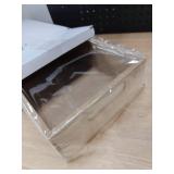 Movie Night Supplies Snack Trays with Handles Reusable Wooden Movie Gift Basket for Theater Popcorn Bucket Bowl Box Container Family Room Christmas Decor(Rustic Wood)