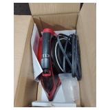 OMAIGA Cordless Iron for Clothes - 1500W Steam Iron with Non-Stick Ceramic Soleplate, Rapid Heating, Auto Shut Off, Burst of Steam, Self-Clean, Anti-Drip, Anti-Calc, 3 Temperature Settings, Red