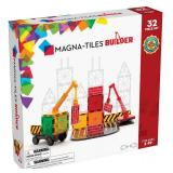 MAGNA-TILES Builder 32-Piece Magnetic Construction Set, The ORIGINAL Magnetic Building Brand