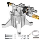 YAMATIC 78\ Shaft Vertical Pressure Washer Pump Rear InletOutlet 3000 PSI  2.5 GPM Replacement Pump for Power Washers, Compatible with 308653045, 308653052, 308653078, GCV190 and morein