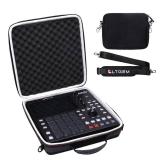 LTGEM Hard Case for Akai Professional MPC One+ MPC One, Travel Protective Carrying Storage Bag with Shoulder Strap and Pouch