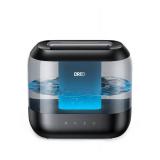 Dreo Humidifiers for Bedroom, 4L Top Fill for Large Room, 36H Runtime, 28 dB Quiet Supersized Cool Mist Air Humidifier for Baby Nursery, Plants, Indoor, Night Light, Easy to Clean and Fill, Black