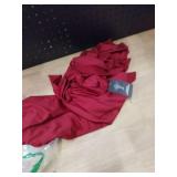 Vijiv Womenfts Vintage 1920s Midi Flapper Dress V Neck Long Bias Cut Sleeveless with Flutter Sleeves Bowknot Roaring 20s Great Gatsby Dresses Red,XL