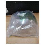 PLASTICPRO Disposable 128 ounce Square Serving Bowls, Party Snack or Salad Bowl, Extra Large Plastic Crystal Clear Pack of 4