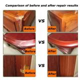 Wood Filler Putty,9.87 Ounce Wood Filler Stainable and Paintable,Walnut Wood Putty,Wood Repair Kit for Quickly Repair Any Breaks,Cracks,Chips and Defects in Wooden Furniture,Easy to Use and Sand