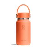 Hydro Flask Micro Bottle - Insulated Mini Leak Proof Flask for Purse or Pocket in 6.7 Oz Nectar Orange