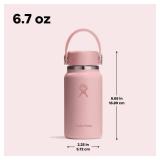 Hydro Flask Micro Bottle - Insulated Mini Leak Proof Flask for Purse or Pocket in 6.7 Oz Nectar Orange