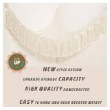 Amdermi Stuffed Animal Net Hanging Organizer Childrenfts Room Stuffed Animal Toy Hammock for Teddy Net Corner Toy Net for Bedroom Decor