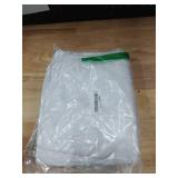 HEMMOTOP Photo Backdrop Curtains, 5x6.56 ft White Backdrop for Photoshoot, White Photography Seamless Backdrops Background for Easter, Birthday Party, Halloween, Photo, Projector Screen (150x200 cm)