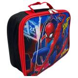 DisneyMarvel Licensed Kids Insulated Lunch Box (Spider-Man Black)