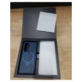 TORRAS 360 Spin Magnetic Stand for Galaxy Z Fold 7 Case, MIL-Grade Hinge Protection, Fit for Magsafe, 360 Kickstand and Ring Holder, Armor Hard Slim Case for Samsung Galaxy Z Fold 7, Blue