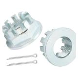 WANTONE RACING 2Pcs Rear Axle Castle Nuts 20mm Replacement for Honda ATV Fore-Man Rancher Recon TRX 250 350 400 420 450 500 Rincon 650 680 Pioneer 500 700 1000 90304-HM7-A10