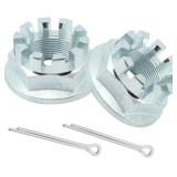 WANTONE RACING 2Pcs Rear Axle Castle Nuts 20mm Replacement for Honda ATV Fore-Man Rancher Recon TRX 250 350 400 420 450 500 Rincon 650 680 Pioneer 500 700 1000 90304-HM7-A10