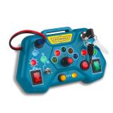 Laiydontos Toddler Toys LED Busy Board,Montessori Toy for 1-3 Year Old, Kids Sensory Board, Light Switches Preschool Learning Activities Travel Toy for 1 2 3 4 Boys Girls Birthday