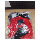 Descendants Red Deluxe Costume, Official Disney Descendants The Rise of Red Costume Jumpsuit, Wig not Included, Child Size (7-8)