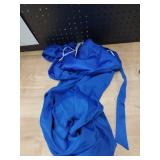 BeryLove Formal Wedding Guest Cocktail Dress One Shoulder Elegant Evening Gown Long A Line Cocktail Tie Strap Bridesmaid Dresses with Slit Royal Blue XL