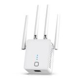 WiFi Extender, 2024 Fastest WiFi Booster 1200Mbps Dual Band (5GHz2.4GHz) WiFi Extenders Signal Booster for Home, WiFi Repeater with Ethernet Port Covers up to 10000sq. ft and 55 Devices