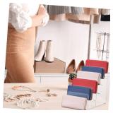 Cabilock 1pc Acrylic Wallet Holder Wallet Display Stand Bag Purse Displays Purse Display Stand Purse Organizer Stand Purse Storage Organizer Pocketbook Purse Display Rack Small Transparent