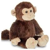 Bearington Swings Soft Plush Monkey Stuffed Animal  15 Inches