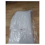 sancua Round Tablecloth - 80 Inch - Water Resistant Spill Proof Washable Polyester Table Cloth Decorative Fabric Table Cover for Dining Tables, Buffet Parties and Camping, White