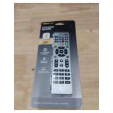 GE 4-Device Universal Remote Control, Designer Series, Brushed NickelSilver, 33709