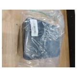 KAMIER Watch Case with Combination Lock - 4 Watch Storage and Jewelry Organizer - Watch Travel Case for Ring and Watch Storage, PU Leather Travel Watch Case, Ideal for Gift (With Gift Box),Black