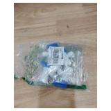 Malida 14 Inch Tank Ball Valve Water Purifiers Tube Quick Connector Fittings Set of 5 (14\ tank valve)in