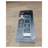 GE 4-Device Universal Remote Control, Designer Series, Brushed NickelSilver, 33709