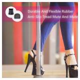 Keroius 12 Pairs 6 Sizes Heel Protective Heel Caps,High Heel Protectors Tip Covers, Noise Reducing Non-Slip Heel Caps for High Heels,erfect for Weddings, Races, Formal Occasions and Events