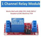 AEDIKO 4pcs DC 12V Relay Module 1 Channel Relay Board with Optocoupler Isolation Support High or Low Level