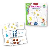 The Learning Journey: Match It! - Numbers - Self-Correcting Number and Counting Puzzles, Multicolor (116432)