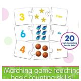 The Learning Journey: Match It! - Numbers - Self-Correcting Number and Counting Puzzles, Multicolor (116432)