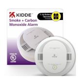 Kidde Smoke and Carbon Monoxide Detector, AA Battery Powered, LED Warning Light Indicators, 1 Pack