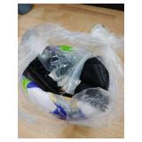 cellook Soccer Ball Size 4 with Pump and Bag, Deflated Ball - 1 Pack - Tri-Color Blue - Durable Soccer Ball for IndoorOutdoor Use - Ideal Soccer Gift for Toddlers, Kids, Youth and Adults